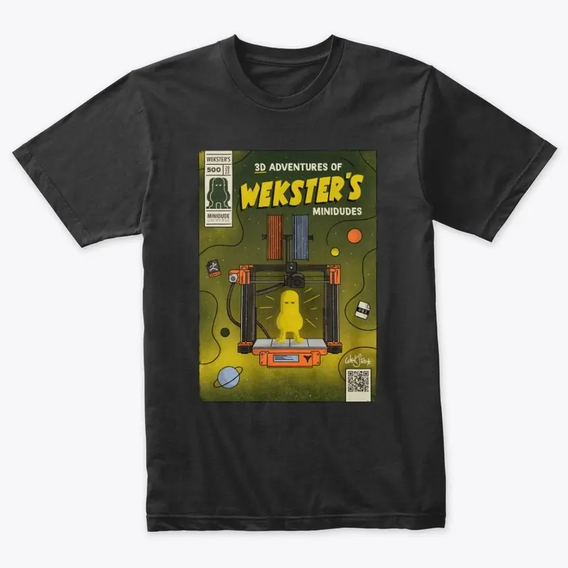 Wekster's Mini Dudes comic book cover