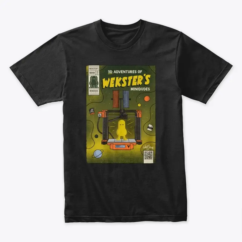 Wekster's Mini Dudes comic book cover