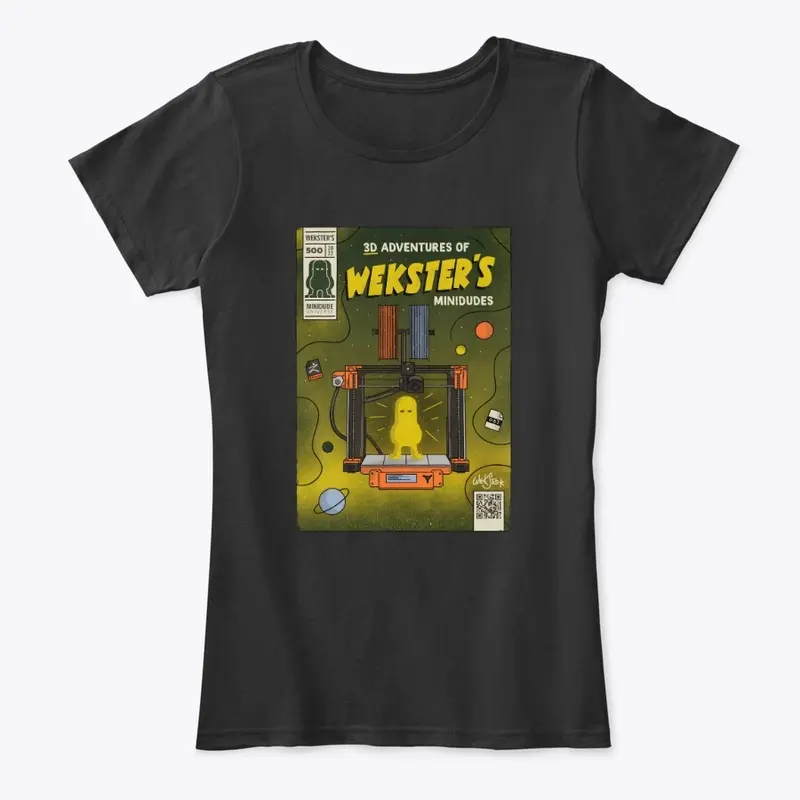 Wekster's Mini Dudes comic book cover